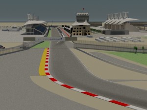 bahrain international circuit 3D Model