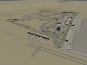 bahrain international circuit 3D Model