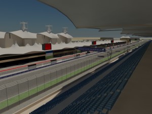 bahrain international circuit 3D Model