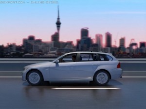 bmw 3 series touring 3D 模型