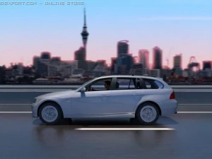bmw 3 series touring 3D Model