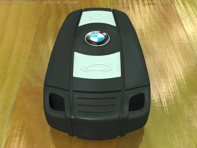 bmw anahtarı 3D Model .c4d .max .obj .3ds .fbx .stl .blend 