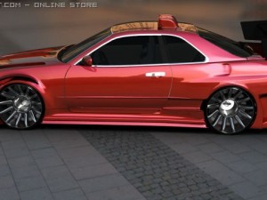 nissan skyline tunes 3D Model