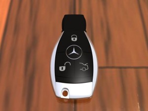 mercedes key 3D Model