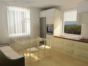 रसोईघर 3D मॉडल