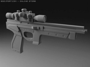 toy pistol Model 3D