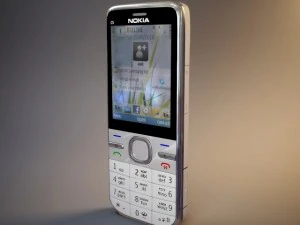 नोकिया सी5 3D मॉडल