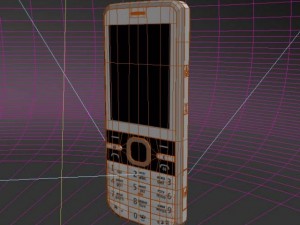 nokia c5 3Dモデル