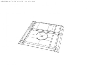 diskette 3D-Modell