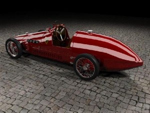ferrari 500 f2 1952 3D Модель