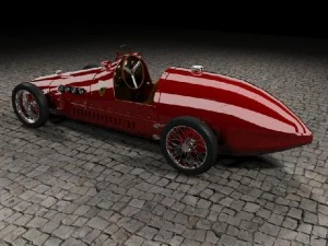 ferrari 500 f2 1952 3D Model