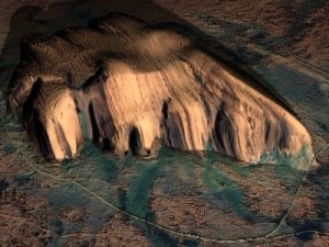 uluru ayers rock 3D Model