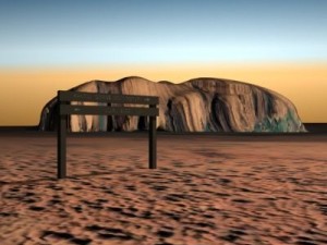 uluru ayers rock 3D Model