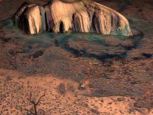 uluru ayers rock 3D Model