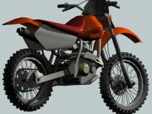 dirt bike 3D Model