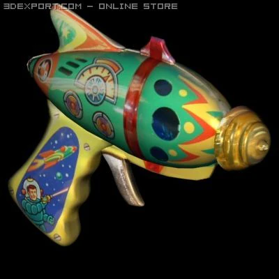 blasters x 5 3D Model .c4d .max .obj .3ds .fbx .stl .blend 