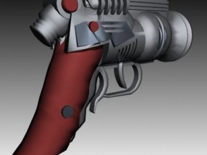 blasters x 5 3D Model