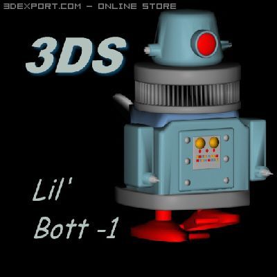 little botts Model 3D .c4d .max .obj .3ds .fbx .stl .blend 