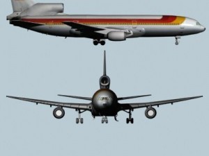lockheed l1011 tristar 3Dモデル