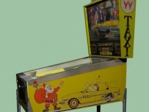 taxi pinball machine 3D Model