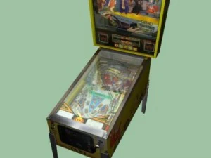 taxi pinball machine 3D Model