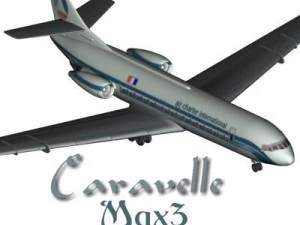 caravella dell'aviazione sud Modello 3D