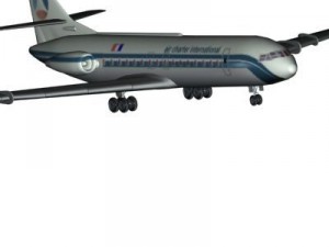 sud aviation caravelle Model 3D