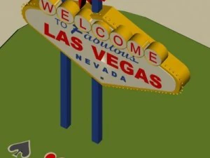 neons and billboards 3D Model