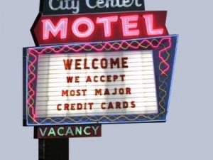neons and billboards 3D Model