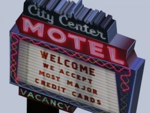 neons and billboards 3D Model