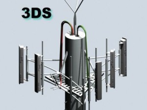 cell phone tower collection 3D Model