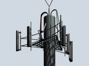 cell phone tower collection 3D Model