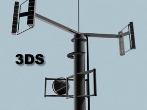cell phone tower collection 3D Model