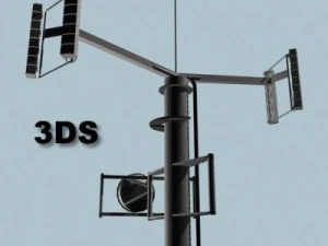 cell phone tower collection 3D Model