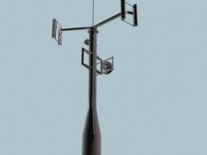 cell phone tower collection 3D Model