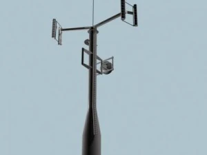 cell phone tower collection 3D Model