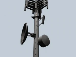 cell phone tower collection 3D Model