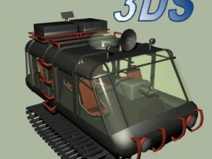 Streitwagen 3ds 3D Modell