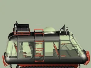 chariot 3ds 3D Model