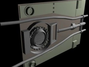 Greebles stellen een 3D Model