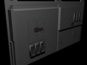 greebles set a 3D Model