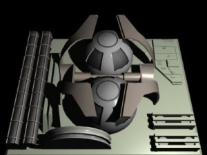 greebles set a 3D Model
