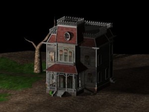 psycho house 3D Модель