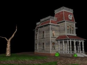 psycho huis 3D Model