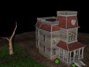 psycho house Modelo 3D
