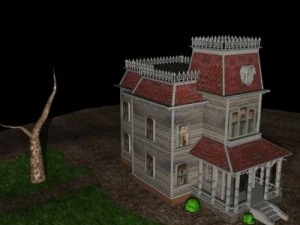 psycho huis 3D Model