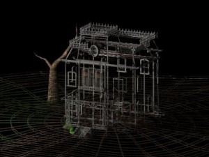 psycho house Modelo 3D