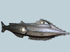fantasy sub 3D Модель