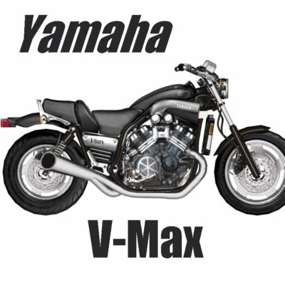 yamaha vmax 3D Model .c4d .max .obj .3ds .fbx .stl .blend 