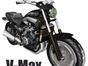 yamaha vmax 3D Model